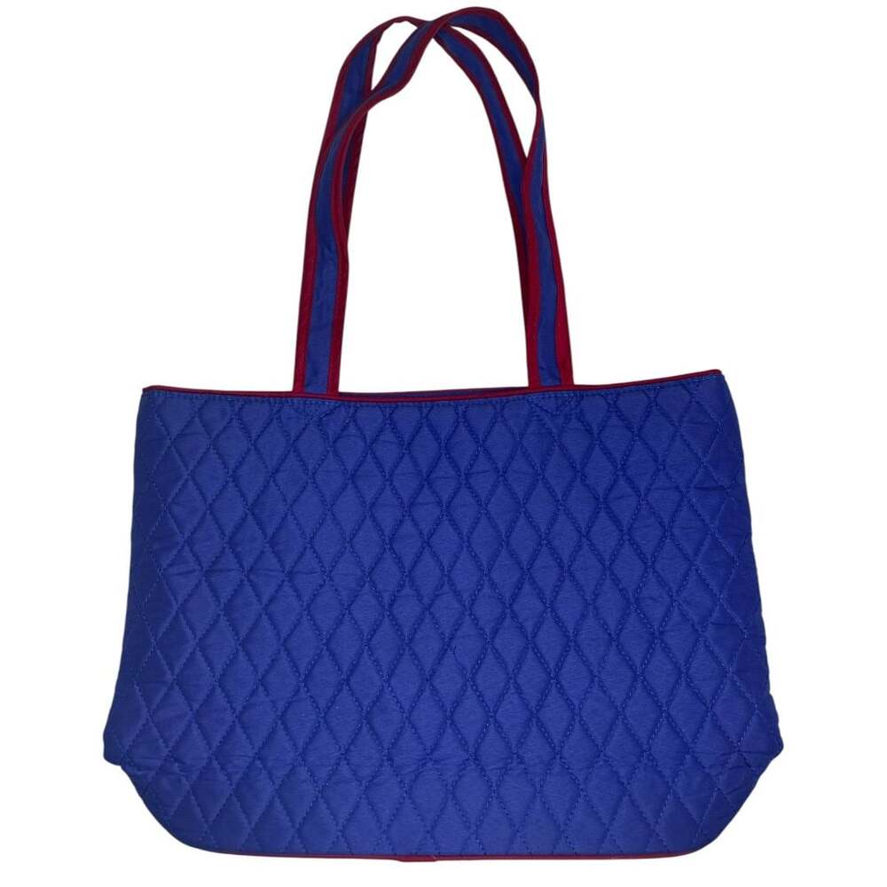 Patriotic July 4th Lighthouse and Sailboat Quilted Handmade Tote Bag - Picture 3 of 7